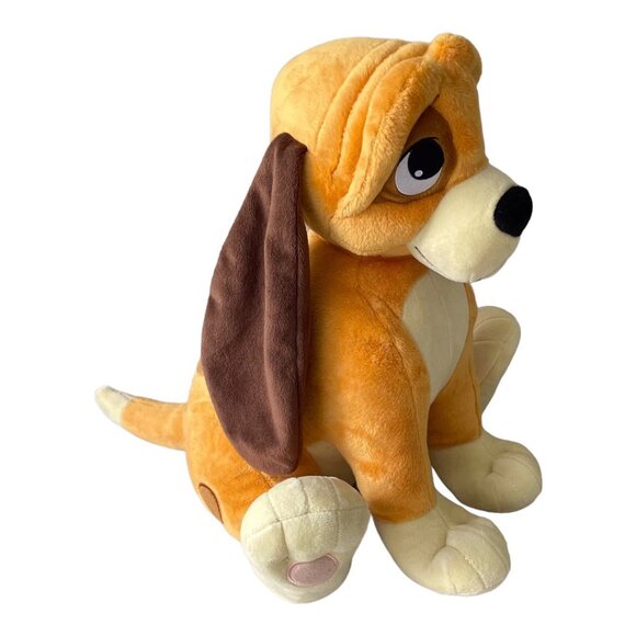 The Fox And The Hound Disneystore 2017 Copper Plush - YouTube Disney Store Fox and the Hound Copper Dog Plush